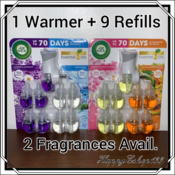 Air Wick Scented Oil, 1 Warmer & 9 Refills - Picture 12 of 12
